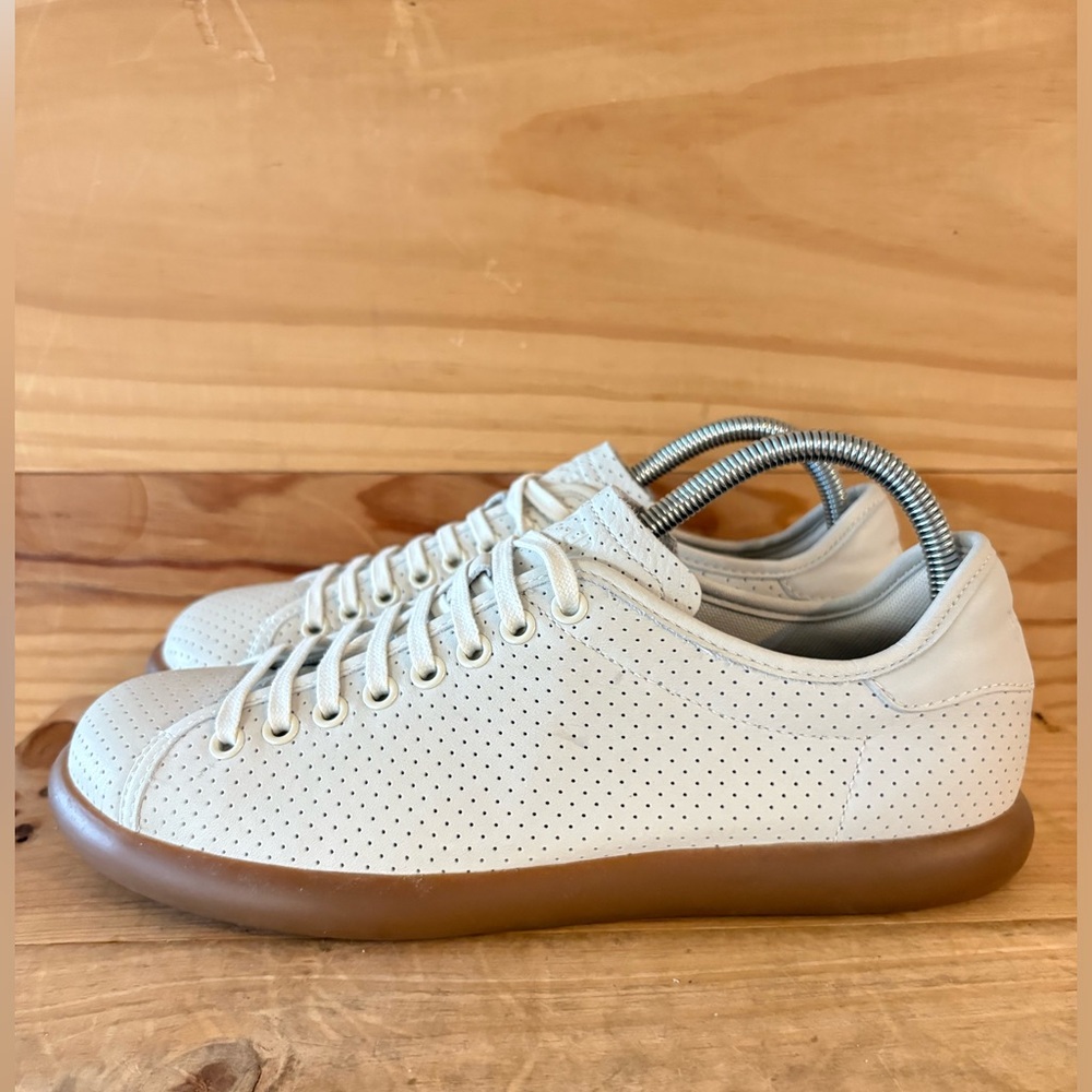 Camper Pelotas Soller Perforated Suede Leather Sneakers size 40 NWOB - Picture 5 of 17
